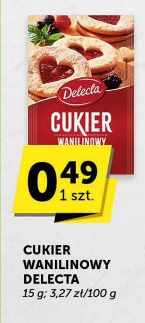 Cukier wanilinowy Delecta niska cena