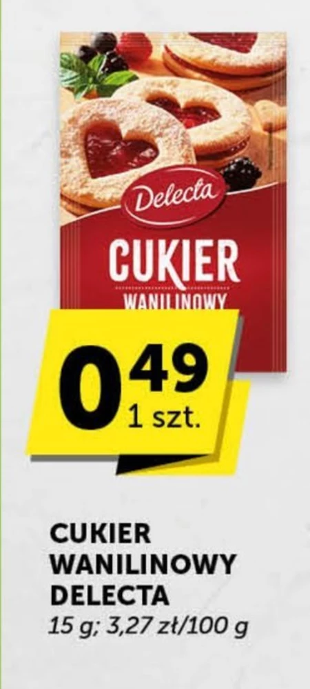 Cukier wanilinowy Delecta