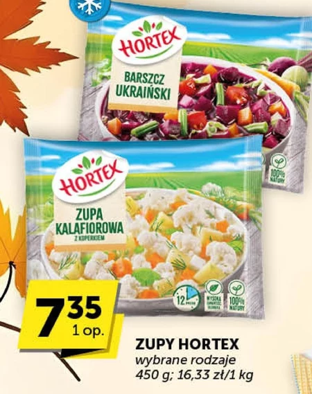 Заморожений суп Hortex