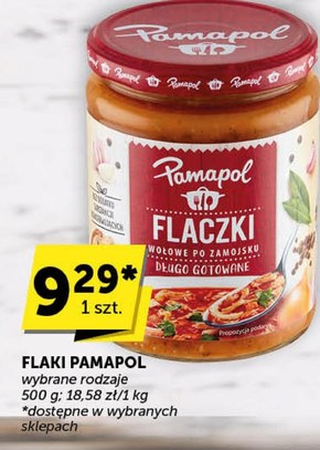 Pamapol Flaczki wołowe po zamojsku 500 g niska cena