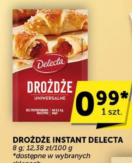 Drożdże instant Delecta