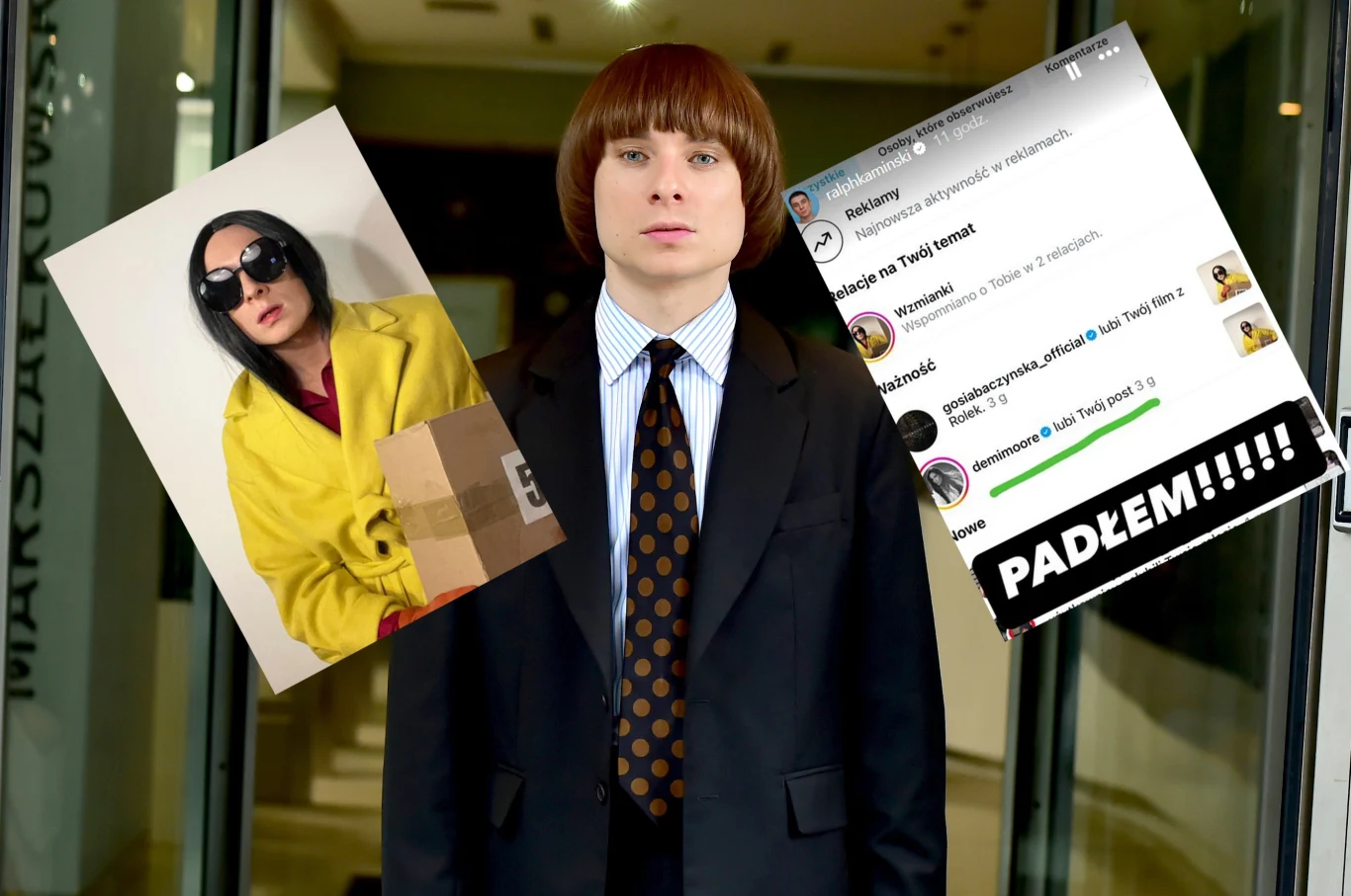 Demi Moore zareagowała na post Ralpha Kaminskiego Demi Moore zareagowała na post Ralpha Kaminskiego