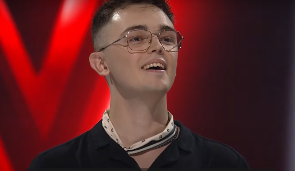 Wiktor Zwierzyński w litewskiej edycji "The Voice"