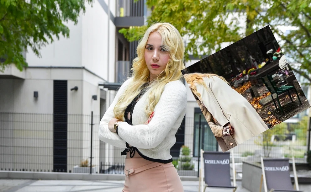 Marianna Schreiber zamieściła zdjęcie z cmentarza