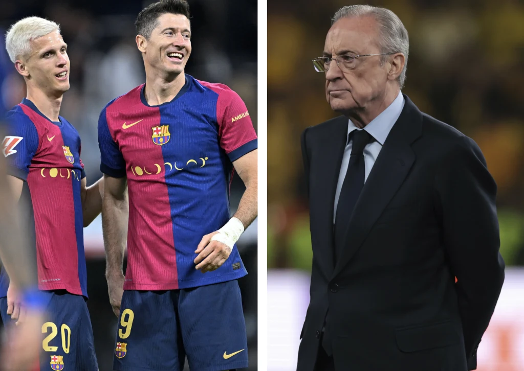 FC Barcelona urosła w siłę pod rządami Hansiego Flicka. Zarząd Realu Madryt, na czele z prezydentem Florentino Perezem, musi reagować...
