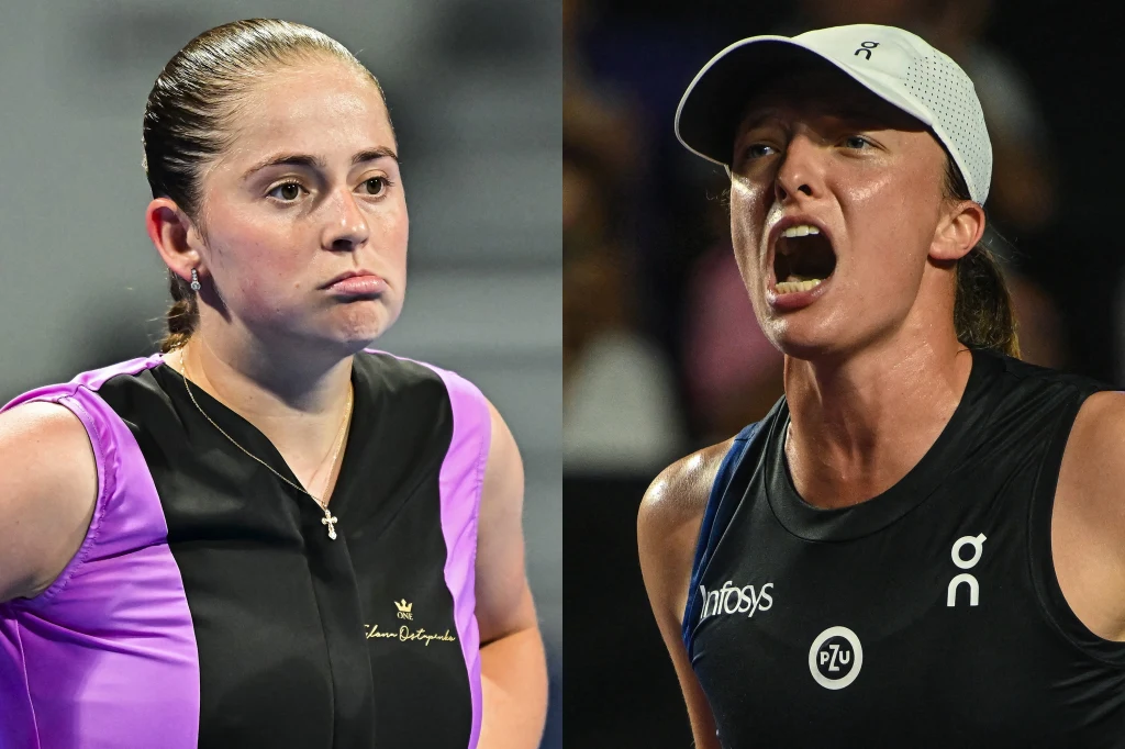 Jelena Ostapenko, która ma świetny bilans w meczach z Igą Świątek, rozpoczęła WTA Finals 2024 od porażki Jelena Ostapenko, która ma świetny bilans w meczach z Igą Świątek, rozpoczęła WTA Finals 2024 od porażki
