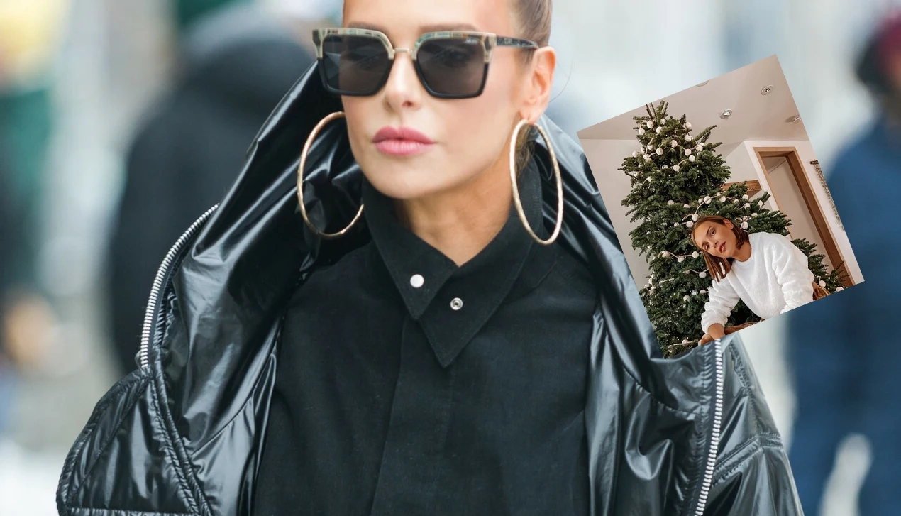 Magda Mielcarz ubrała już choinkę Magda Mielcarz ubrała już choinkę