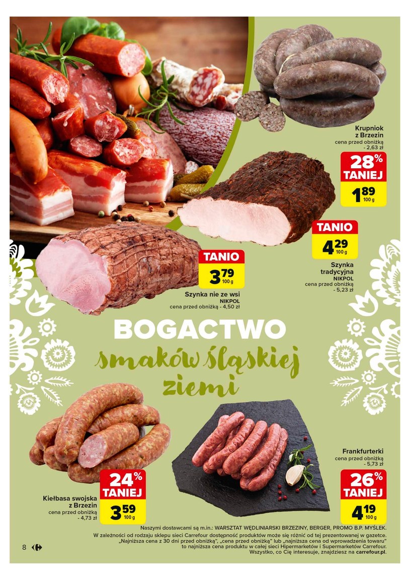 Gazetka: Tydzień dostawców lokalnych - Carrefour - strona 8