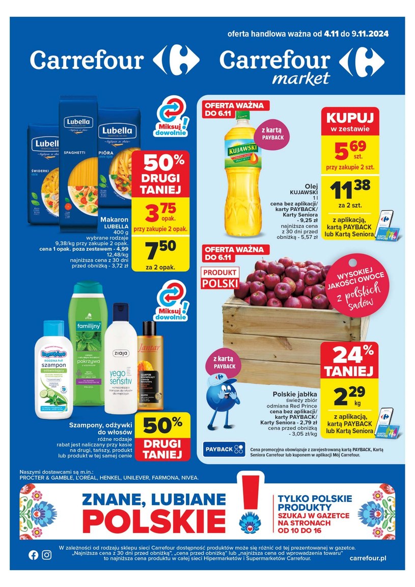 Gazetka promocyjna Carrefour - ważna od 04. 11. 2024 do 09. 11. 2024