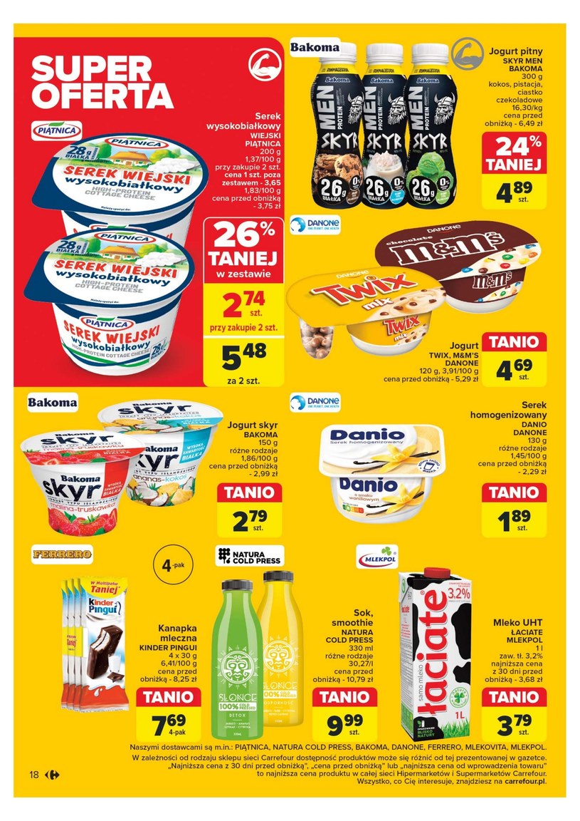 Gazetka: Drugi produkt za pół ceny! - Carrefour Market - strona 18