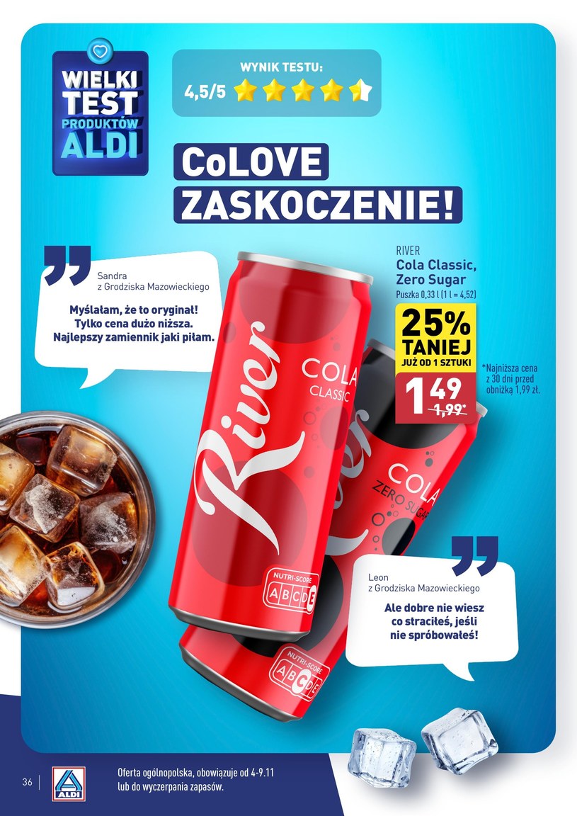 Gazetka: Marki własne - Aldi - strona 36