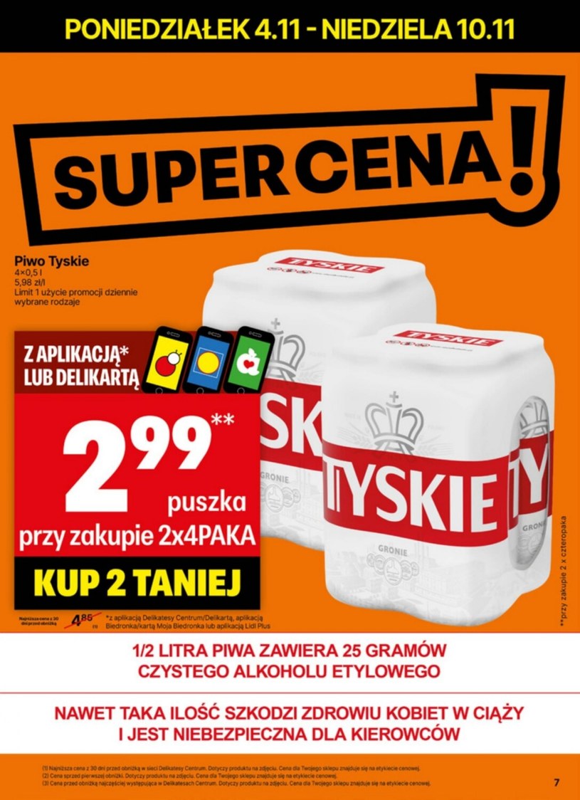 Gazetka: Twoje ulubione produkty taniej! - Delikatesy Centrum - strona 7