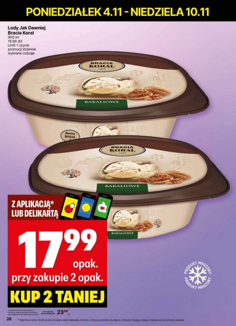 Gazetka: Twoje ulubione produkty taniej! - Delikatesy Centrum - strona 26