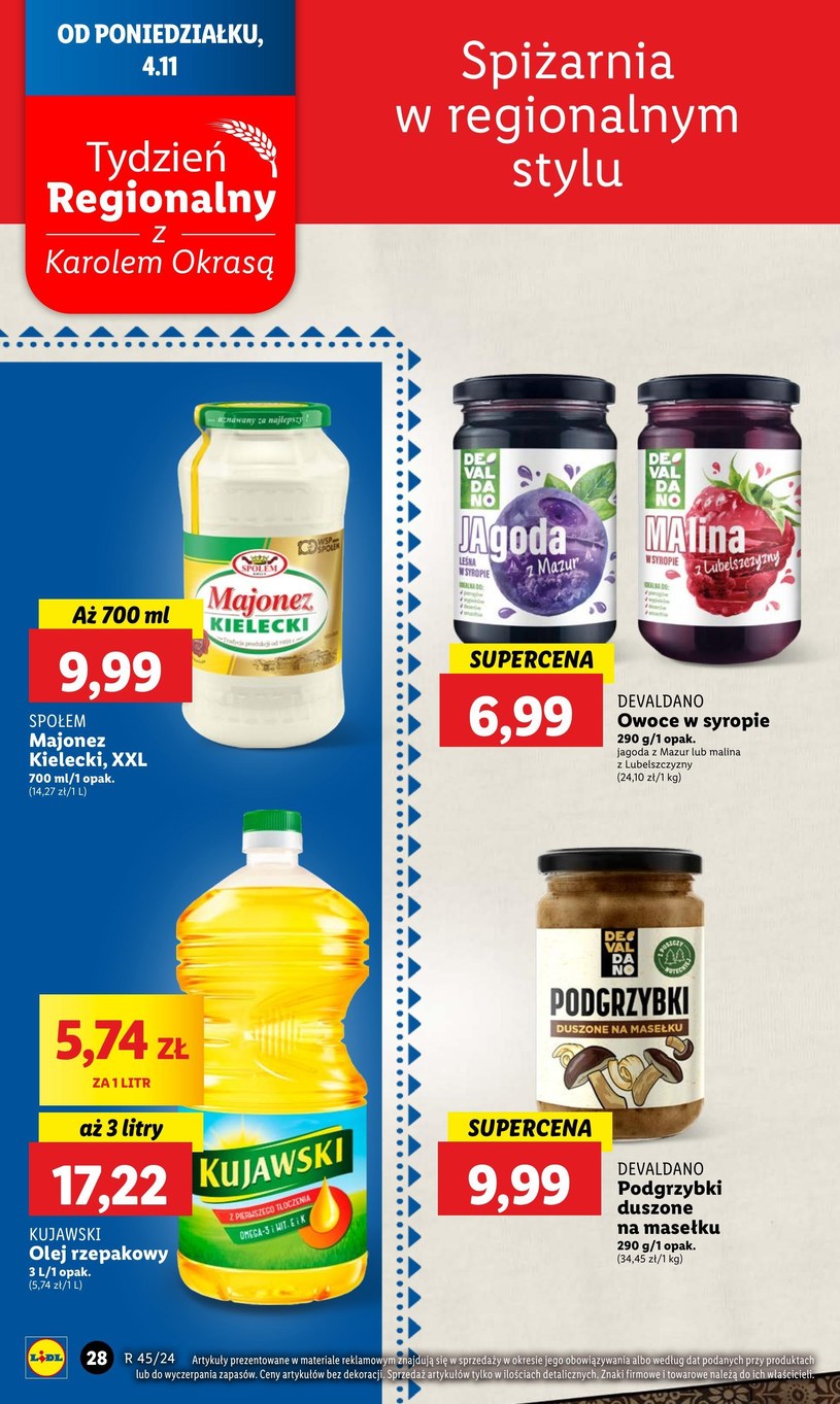 Gazetka: Regionalne smaki w niskiej cenie - Lidl - strona 32