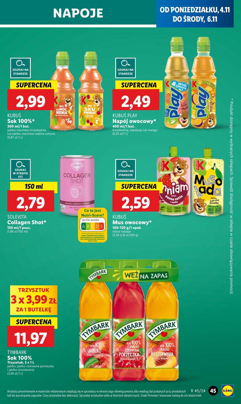 Gazetka: Regionalne smaki w niskiej cenie - Lidl - strona 47