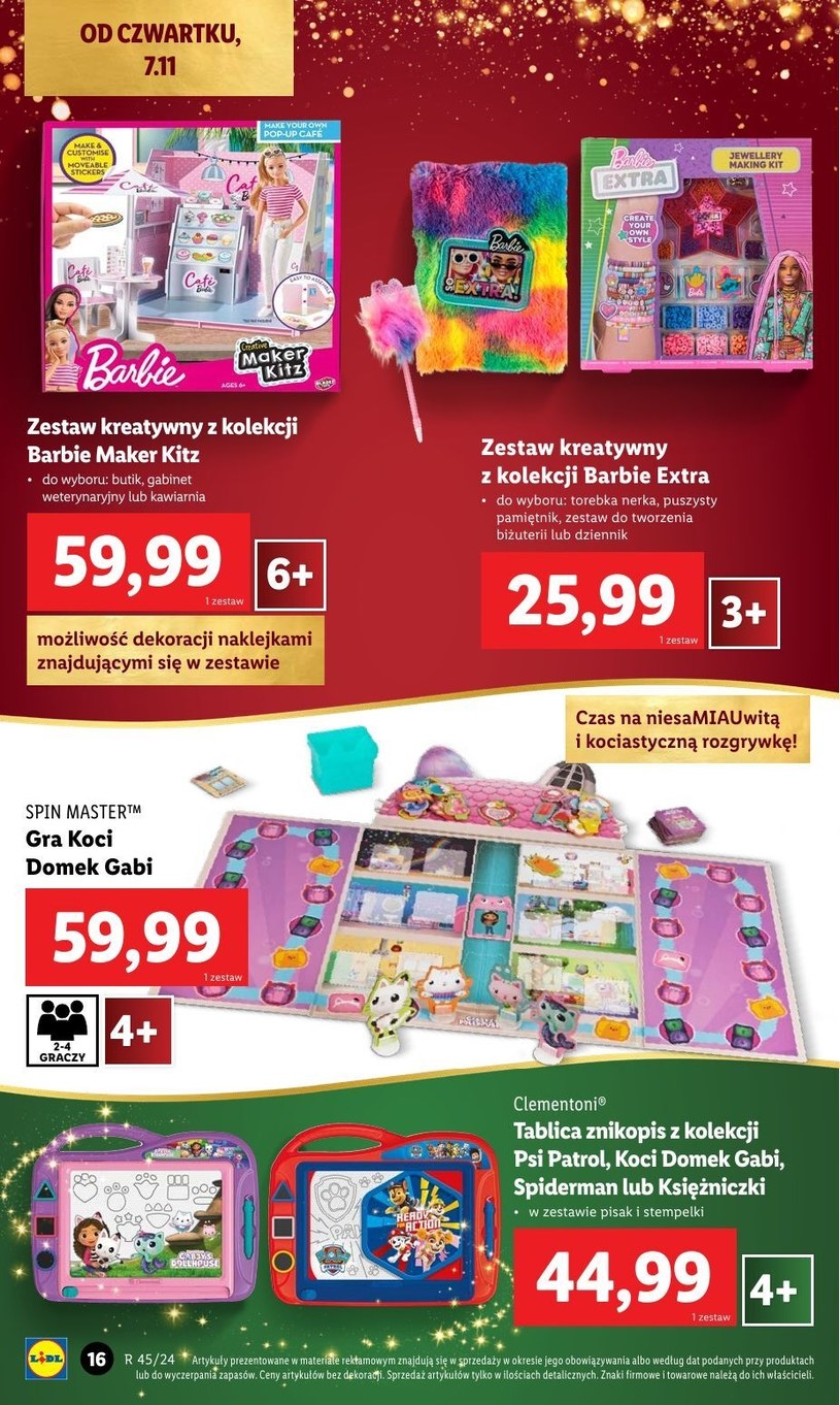 Gazetka: Katalog zabawek - Lidl - strona 16