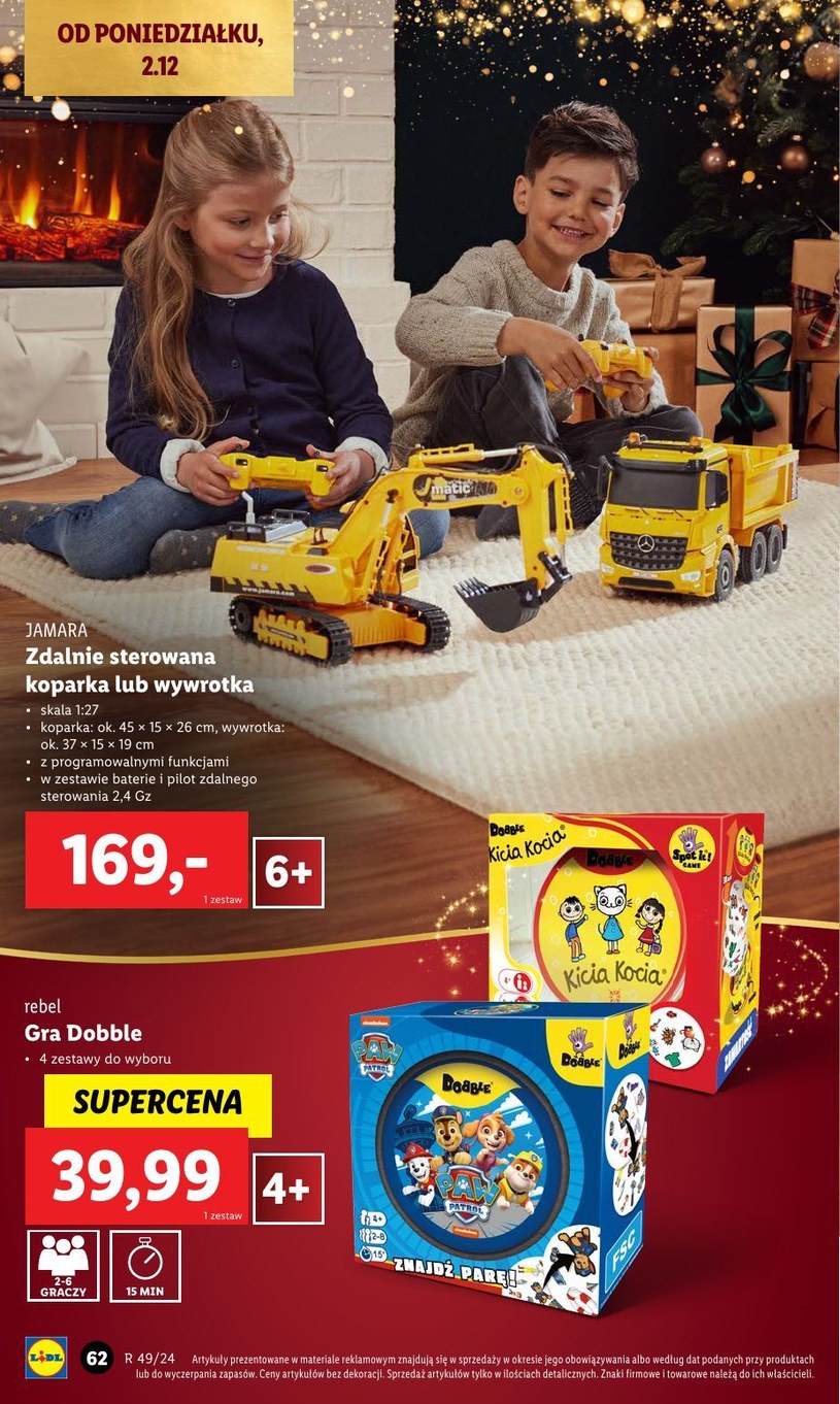 Gazetka: Katalog zabawek - Lidl - strona 62