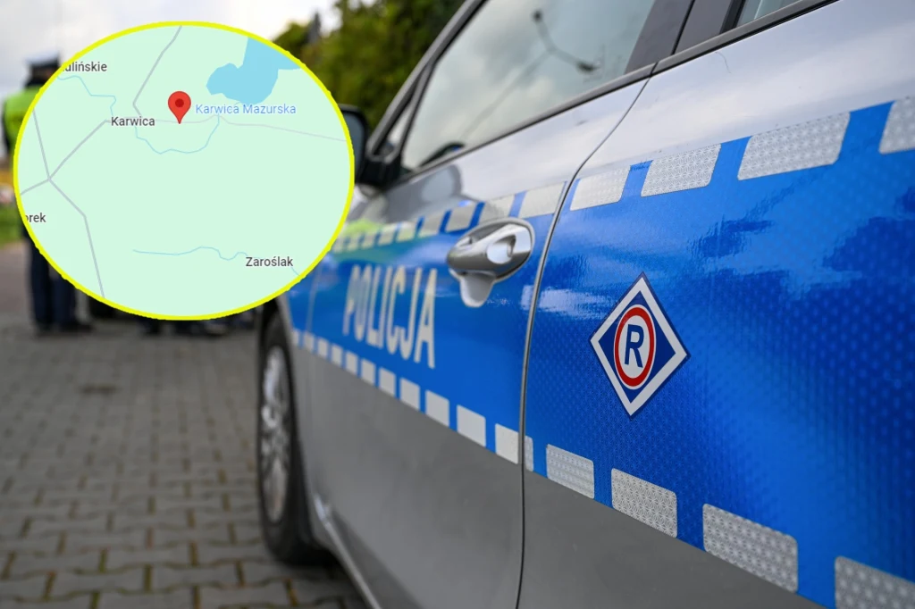 Tragiczny wypadek w Karwicy Mazurskiej Tragiczny wypadek w Karwicy Mazurskiej