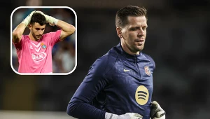 Na zdjęciu Joan Garcia oraz Wojciech Szczęsny