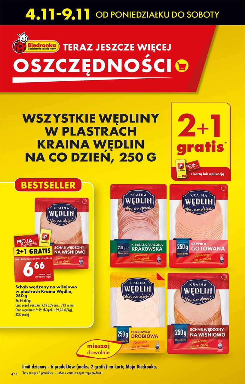 Gazetka: Promocje na każdy dzień - Biedronka - strona 4