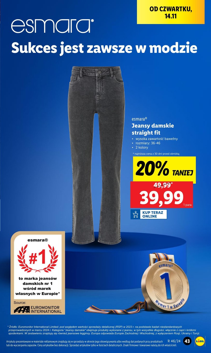 Gazetka: Świąteczny katalog okazji - Lidl - strona 45