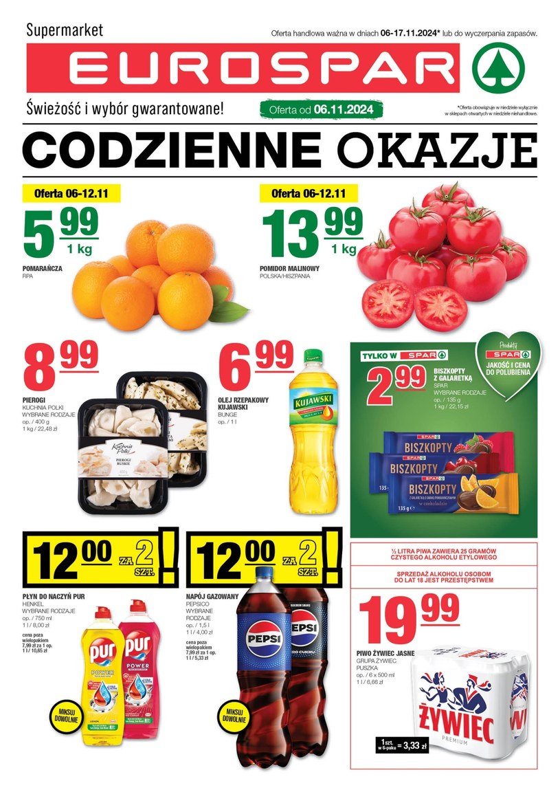 Gazetka promocyjna EuroSPAR - ważna od 08. 11. 2024 do 17. 11. 2024