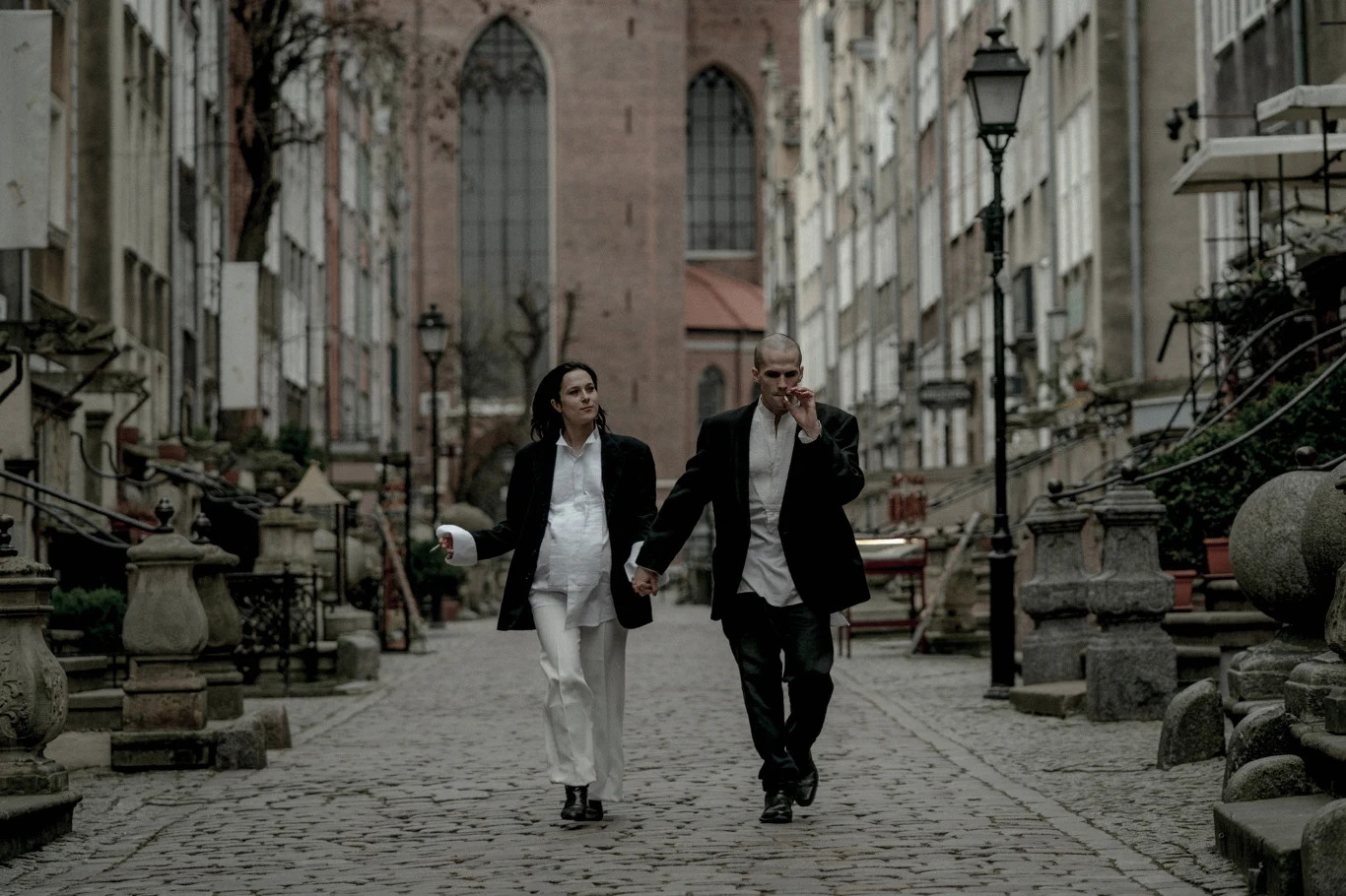 Lena Góra i Wacław Warchoł w filmie "Imago"