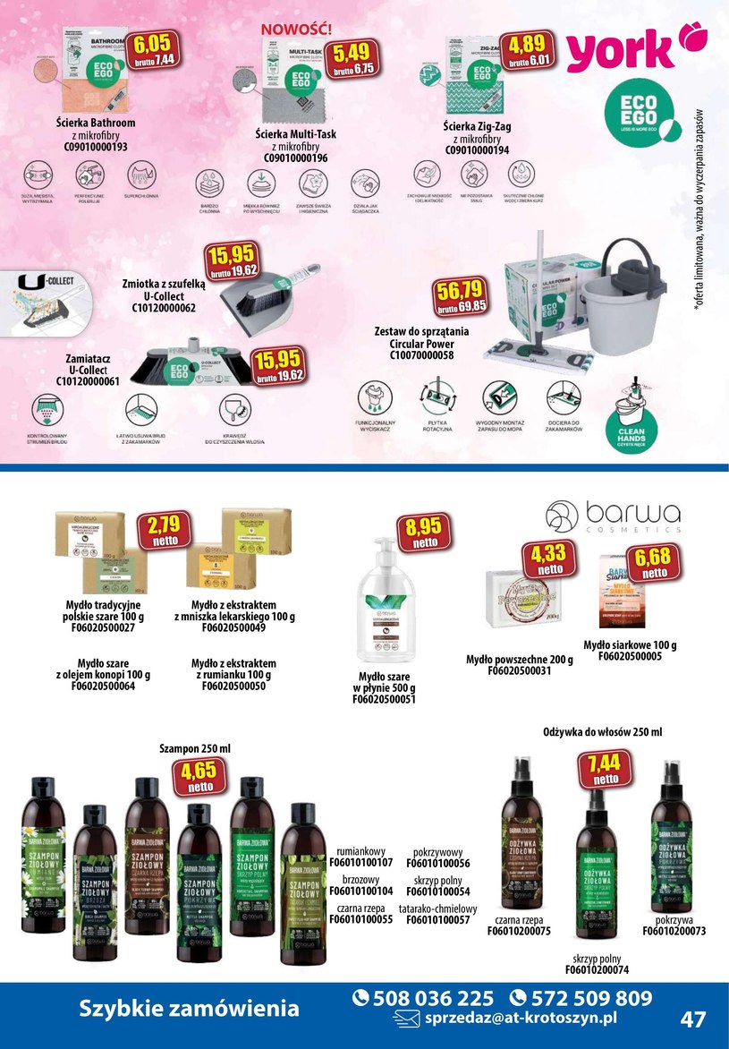 Gazetka: At - produkty chemiczne - strona 47