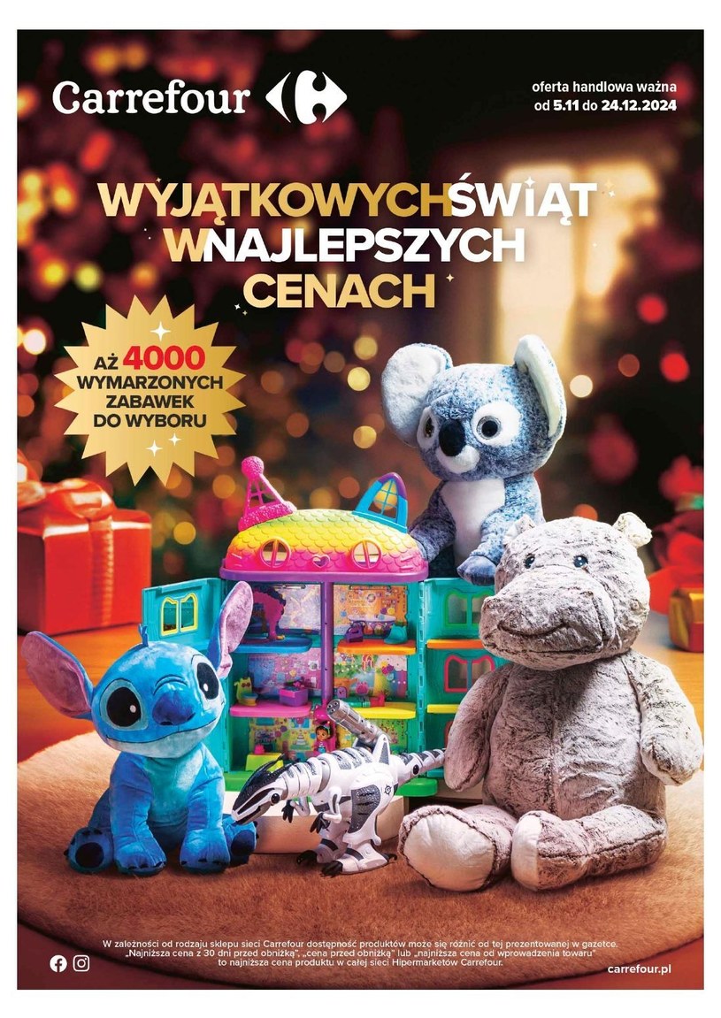 Gazetka promocyjna Carrefour - ważna od 05. 11. 2024 do 24. 12. 2024