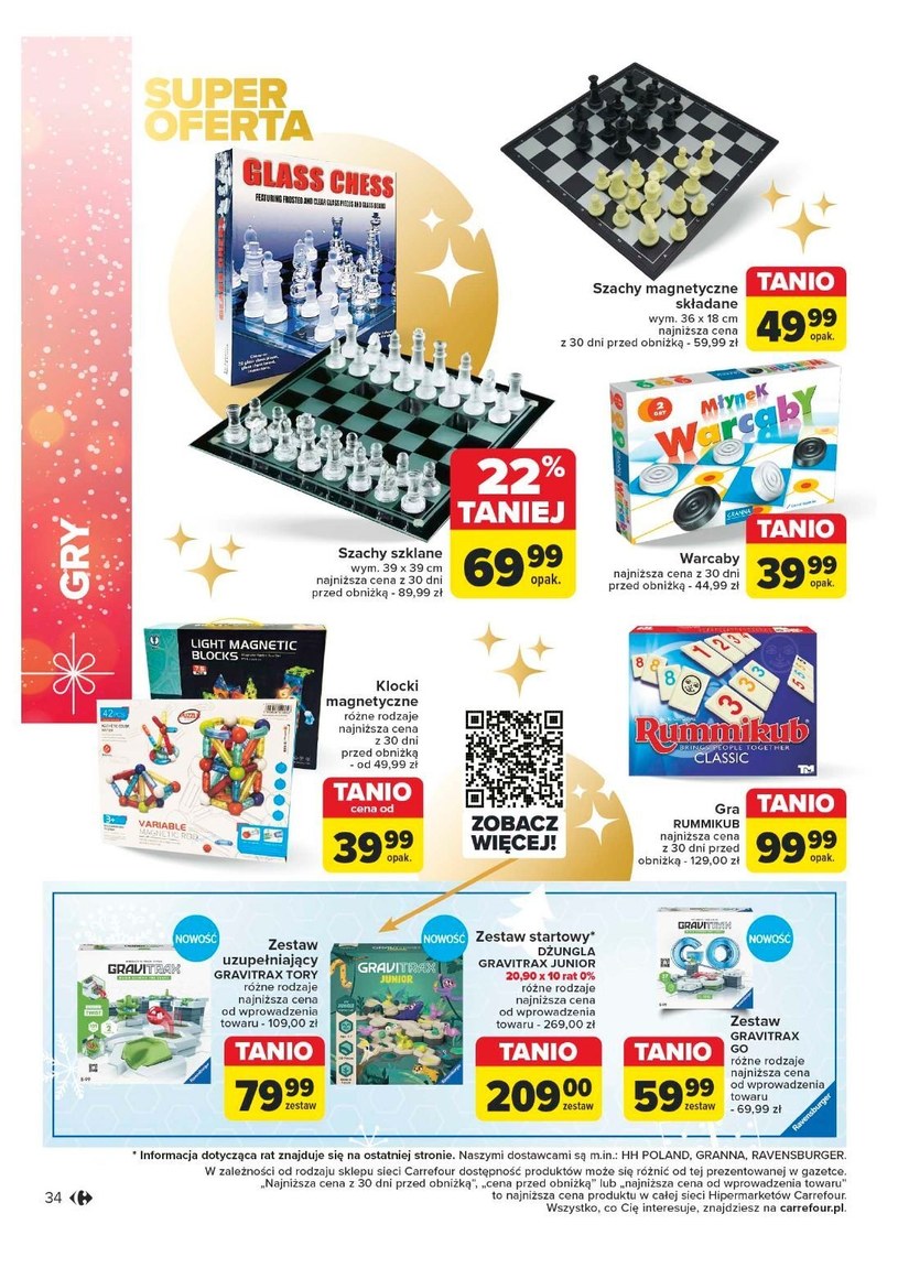 Gazetka: Świateczne promocje - Carrefour - strona 34