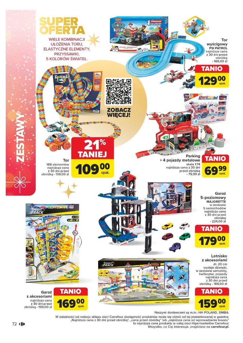 Gazetka: Świateczne promocje - Carrefour - strona 72