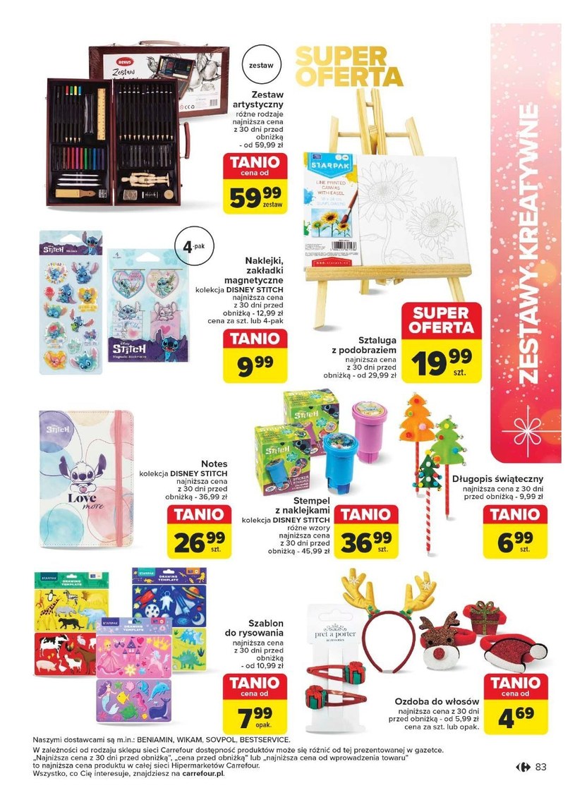 Gazetka: Świateczne promocje - Carrefour - strona 83