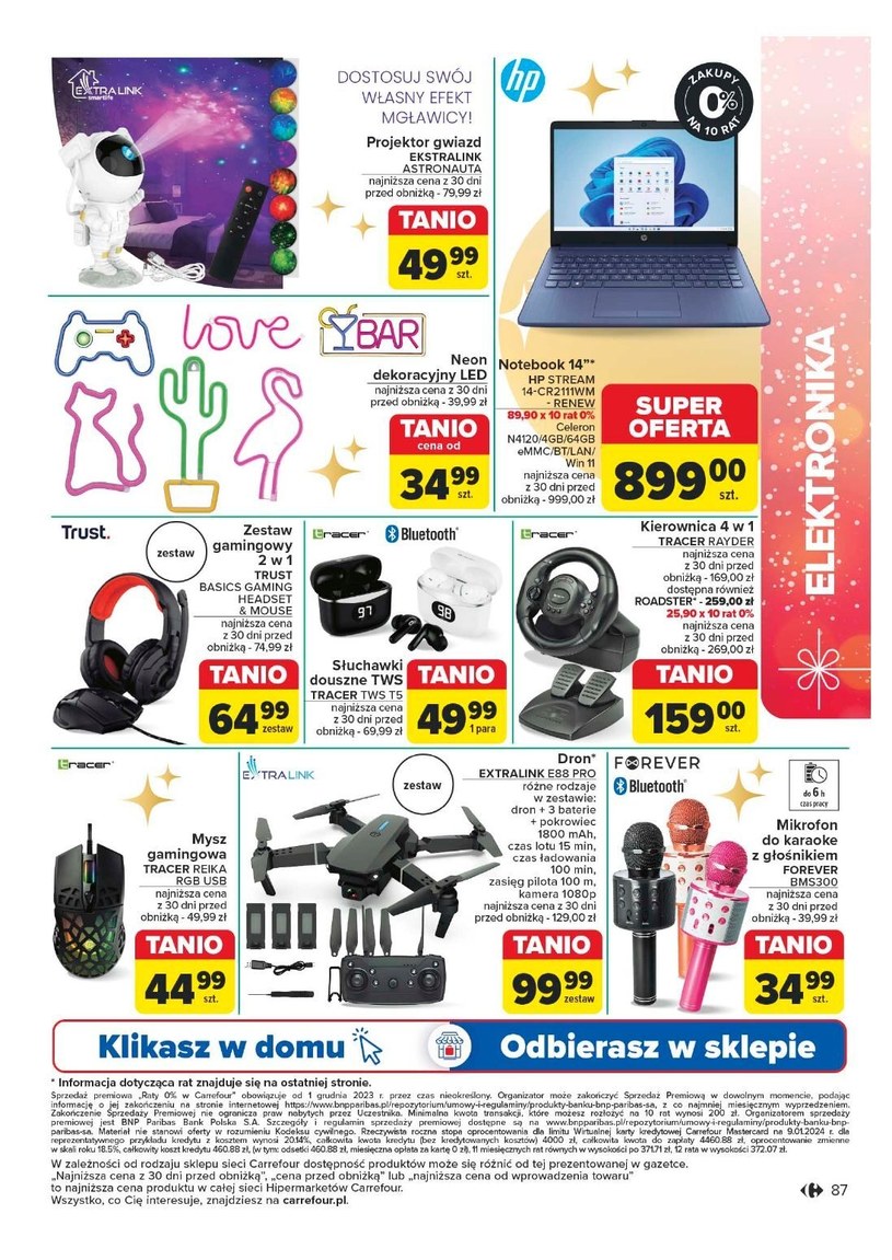 Gazetka: Świateczne promocje - Carrefour - strona 87