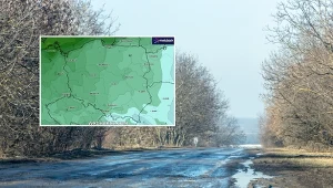 Jesień z mocnym zimowym akcentem. Prawie dziesięć stopni mrozu