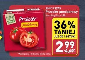 Przecier pomidorowy King's Crown niska cena