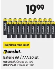 Baterie Anslut