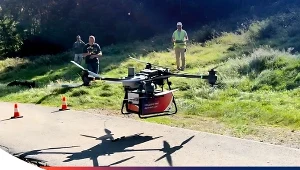 Emitel - dron DJI Flycart 30