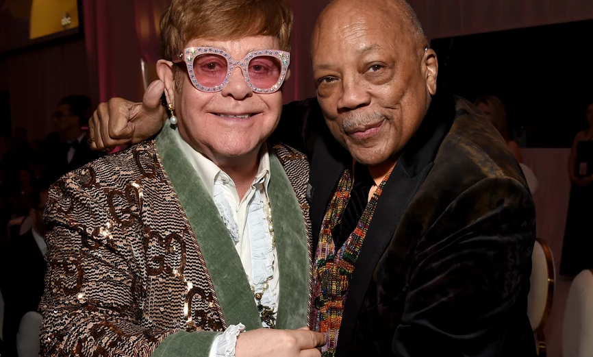 Quincy Jones i Elton John