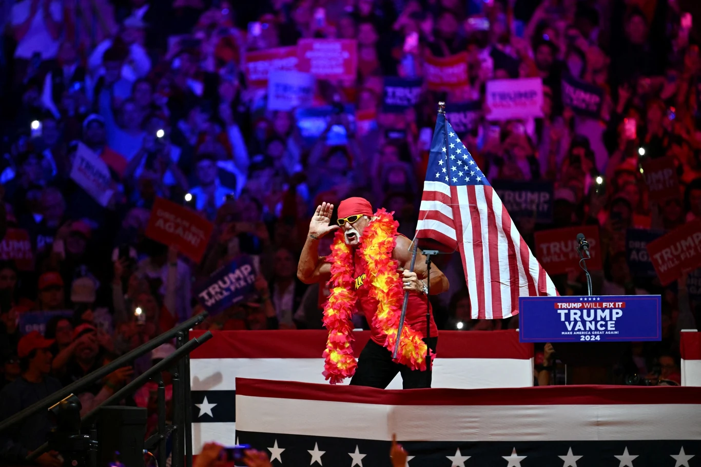 Hulk Hogan i Donald Trump