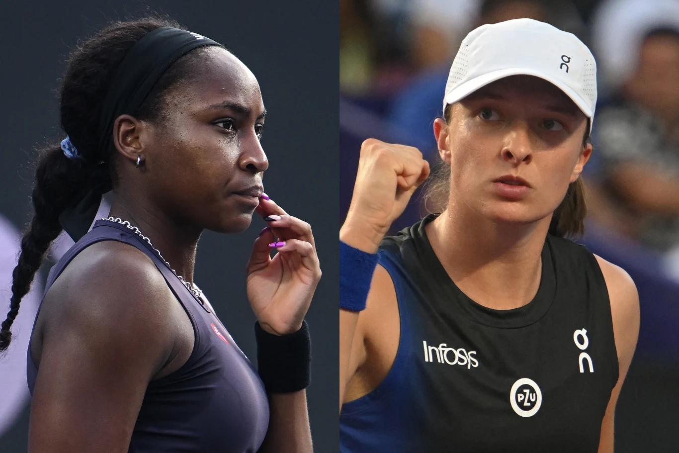 Iga Świątek i Coco Gauff powalczą o drugie zwycięstwo w grupie podczas WTA Finals 2024 w Rijadzie Iga Świątek i Coco Gauff powalczą o drugie zwycięstwo w grupie podczas WTA Finals 2024 w Rijadzie