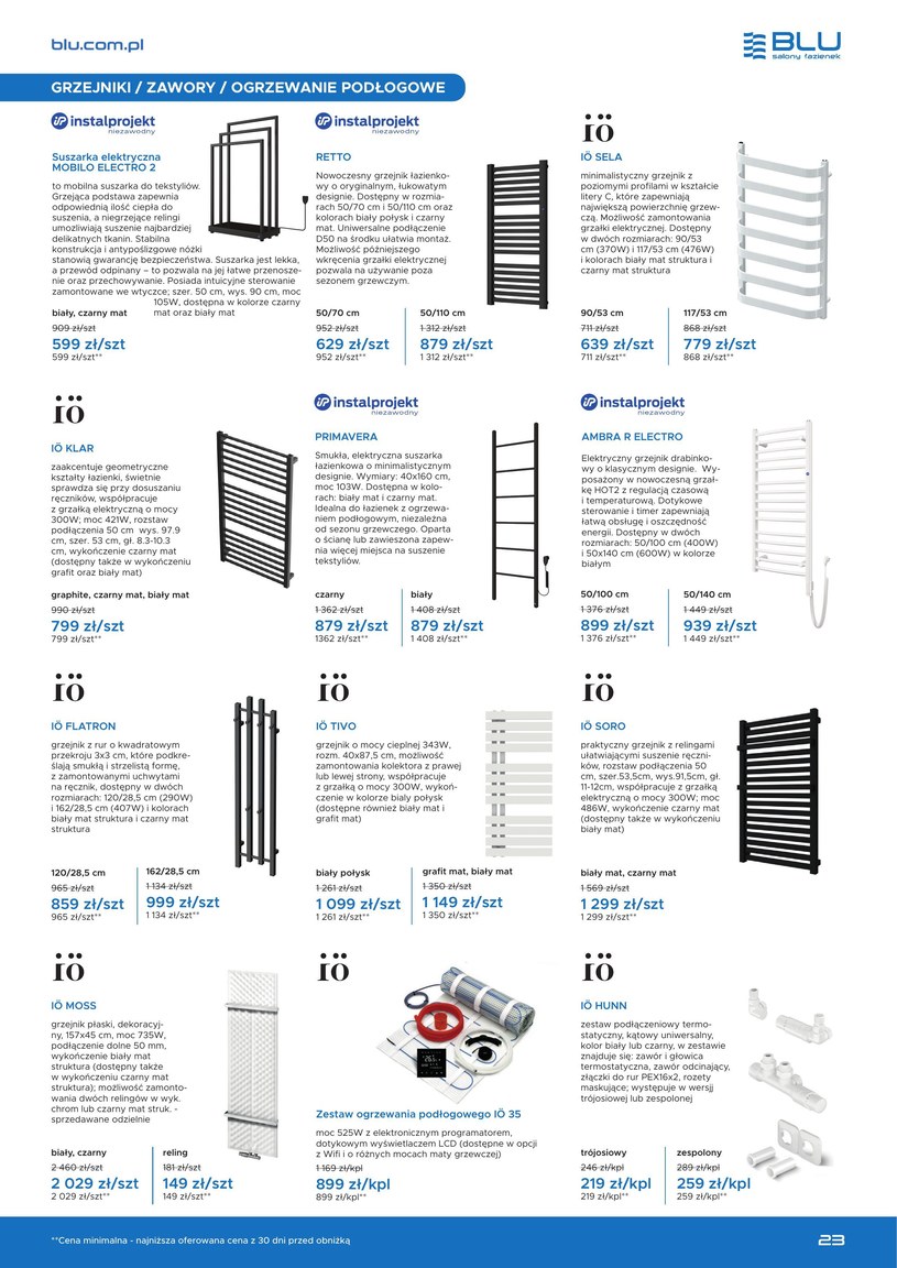 Gazetka: BLU - salony łazienek. Nowy katalog - strona 23