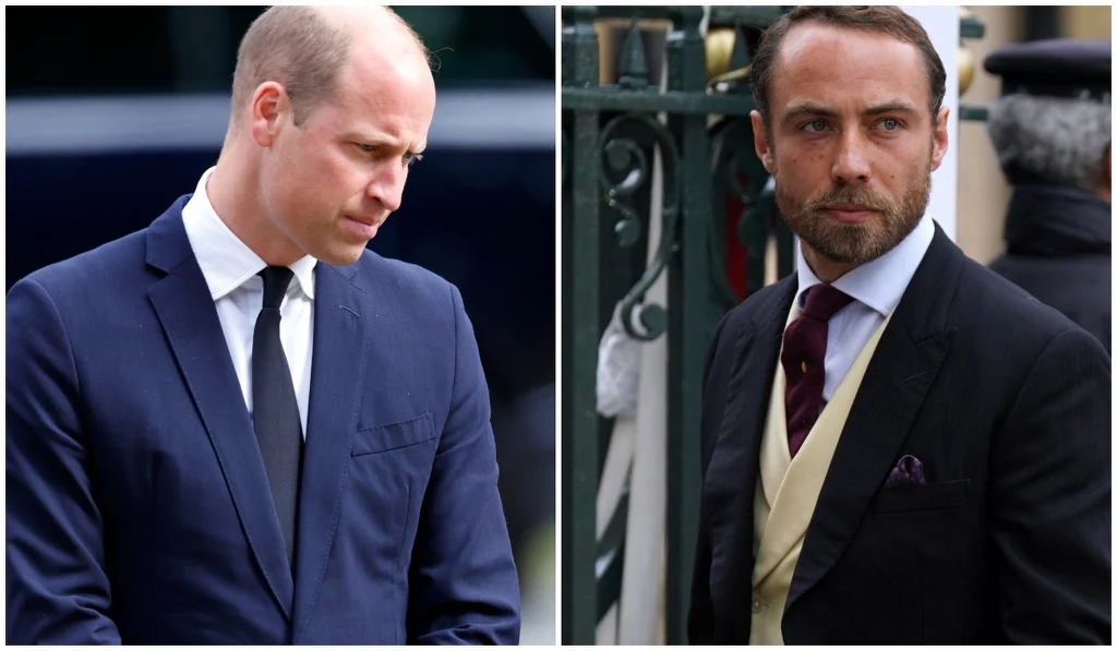Książę William, James Middleton