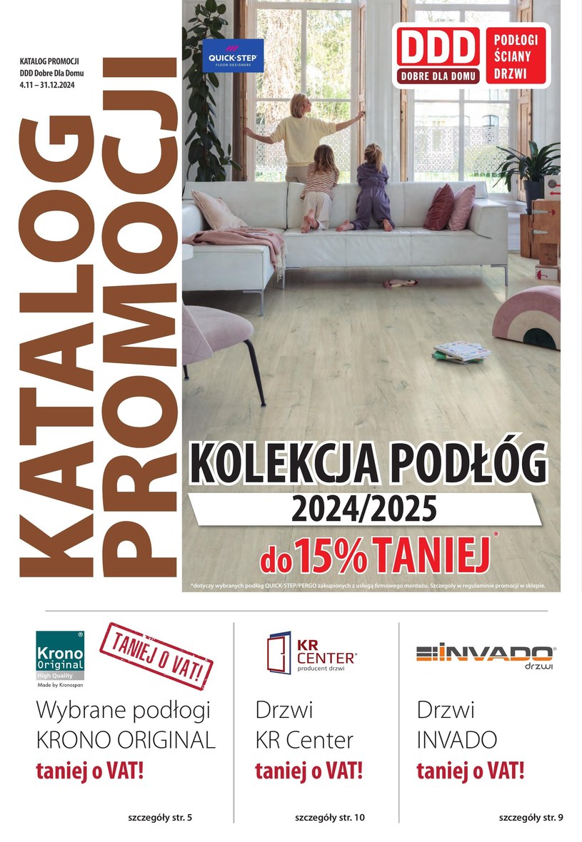 Gazetka promocyjna DDD - ważna od 04. 11. 2024 do 31. 12. 2024