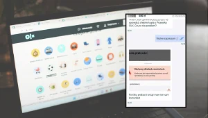 Przesyłka OLX z błędem? Uważaj, to kolejne oszustwo