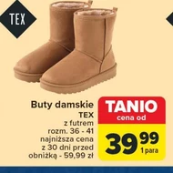 Buty damskie TEX