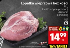 Łopatka bez kości Limit niska cena