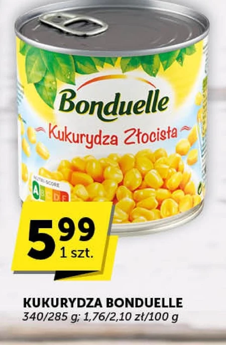 Bonduelle Kukurydza złocista 340 g