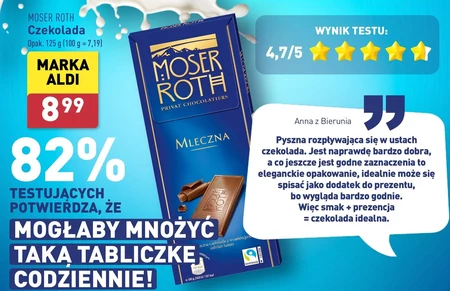 Шоколад Moser Roth