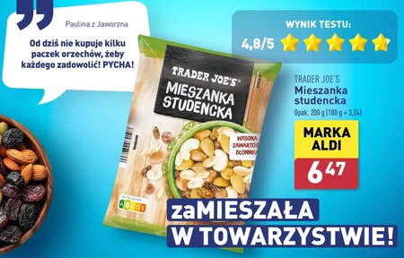 Mieszanka studencka Trader Joe's