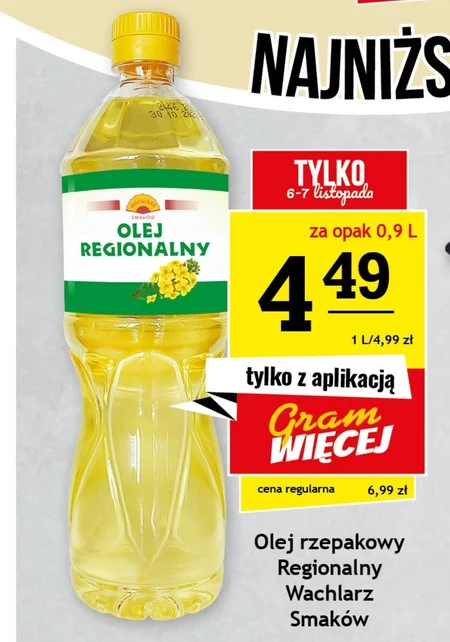 Olej Regionalny Wachlarz Smaków